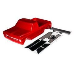 Body, Chevrolet C10 (red) (includes w ing & decals) (requires #9415 series body accessories to complete body)
