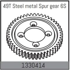 Hauptzahnrad Metall 49 Zähne