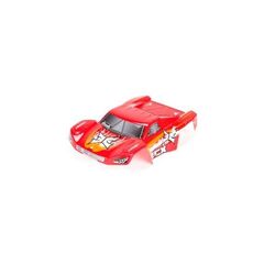ECX 1:18 4WD Torment Karos. Lackiert rot/orange