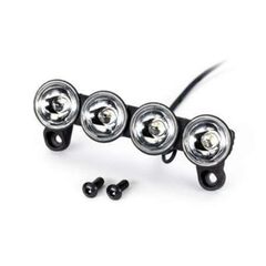 LED light bar, front (assembled)/ 3x8 BCS (2)/ 2.5x8 BCS (2) (requires fro nt bumper #5835X for 2WD Slash, #3635