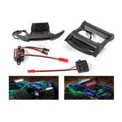 LED light set, complete (includes bum per with LED lights, roof skid plate with LED lights, 3-volt accessory pow