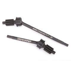 Axle shaft, front, heavy duty (left & right)/ portal drive input gear (mac hined) (2) (assembled)