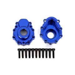 Portal housings, outer, 6061-T6 alumi num (blue-anodized) (2)/ 2.5x10 CS (1 2)