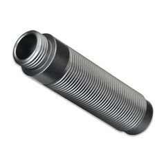 Body, GTS shock (aluminum, silver-ano dized) (1)