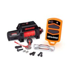 Winch kit with wireless controller, T RX-4