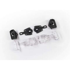 LED lenses, body, front & rear (compl ete set) (fits #9711 body)