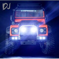 1:10 Metal Front Bumper Protection Upgrade Part for Traxxas TRX4 DEFENDER