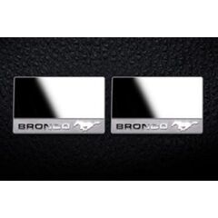 1/10 Stainless Steel Mirror Sticker for Traxxas TRX-4 Ford Bronco, 2pcs.