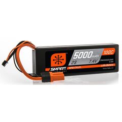 LEMSPMX50002S100H5-SPMX50002S100H5 5000mAh 2S 7.4V 100C Smart LiPo Hardc