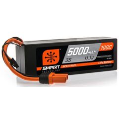 SPMX50003S100H5 5000mAh 3S 11.1V 100C Smart LiPo Hardcase IC5