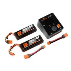 Smart Powerstage Bundle 4S 2x 5000mAh 2S 50C Smart LiPo batterie 1X S2100 Smart AC Charger