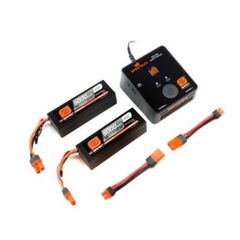 Smart Powerstage Bundle 6S 2x 5000mAh 3S 50C Smart LiPo batterie 1x S2100 Smart AC Charger