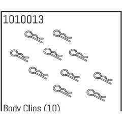 Carrosserie Clips (10)