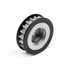 ALUMINUM PULLEY 20T (BLACK)