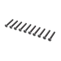 LEMLOS265002-Flat Head Screws, M4 x 30mm (10)