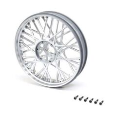 Front Wheel Set, Satin Chrome: PM-MX