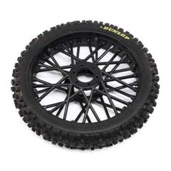 Dunlop MX53 Front Tire Mounted, Black : PM-MX