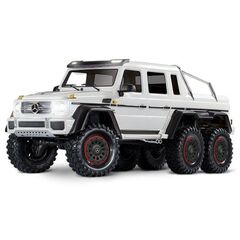 TRX-6 1:10 6WD EP RTR MERCEDES G63 AMG 6x6 - WHITE  (sans accu et chargeur)