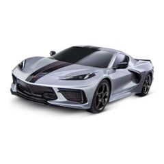 CORVETTE C8 1:10 4WD EP RTR SILVER - 4TEC 3.0  (sans accu et chargeur)