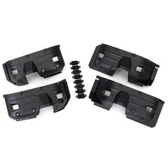 Fenders, inner, front & rear (2 each)/ rock light covers (8)
