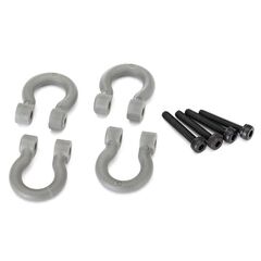 Bumper D-rings, grey (front or rear)/ 2.0x12 CS (4)