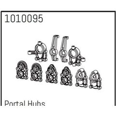 Portal Hub Set - PRO Crawler 1:18