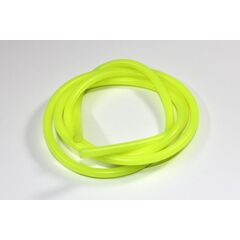 Durite en silicone souple tuyau d'essence - Jaune (2.5x4.5x1000mm)