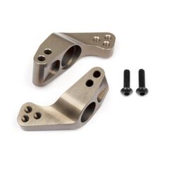 WR8 - ALUMINUM REAR HUB CARRIER SET (0 DEG/HARD ANODIZE)