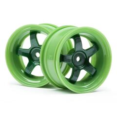 WORK MEISTER S1 WHEEL GREEN (3MM OFFSET/2PCS)