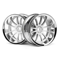 JANTES WORK XSA 02C 26mm CHROME/BLANC (9mm OFFSET)