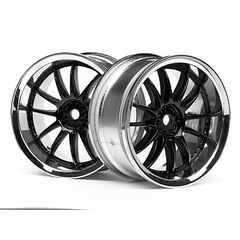 JANTES WORK XSA 02C 26mm CHROME/NOIR (3mm OFFSET)