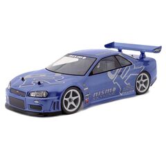 HPI7327-BODY NISSAN SKYLINE R34 GT-R (190MM) MIN 25