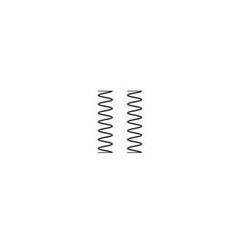Shock Springs: 130mm 2.51N/mm (22.22l b/in)(2)