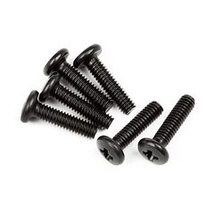 Button Head Screw M2.5 x 10mm 6Pcs