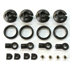 Shock End/Shock Spring Retainer set (1/8 ACCEL/HELIOS)
