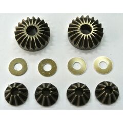 HARD STEEL DIFFERENTIAL GEAR SET (LIGHTNING SERIES)