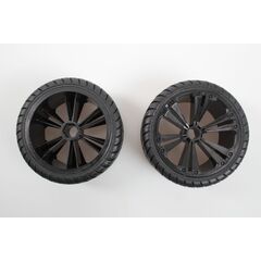 Set 2x Rear Wheel for Buggy  black