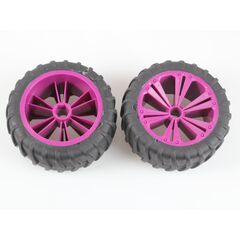 Set 2x Wheel for Monster  lila