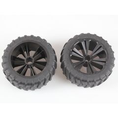 Set 2x Wheel for Monster  black