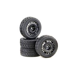 1:10 Jeu de roues  Rally Winded Design  noir (4)