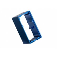 Servo case, aluminum (blue-anodized) (middle) (for 2250 servo)