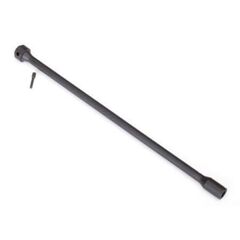 Driveshaft, center, plastic, (black)/ screw pin
