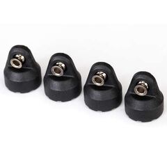 Shock caps (black) (4) (assembled wit h hollow balls)