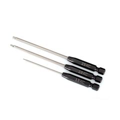 Speed Bit Set, hex driver, 3-piece st raight (1.5mm, 2.0mm, 2.5mm), 1/4' dr ive