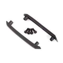 Skid plate, roof (body) (black) (left & right)/ 3x8mm CS (4)