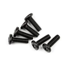 Button Head Screw M2.5 x 8mm 6Pcs