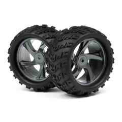 ION - 1/18 Monster Truck Wheel and Tyre Assembly ( MT)