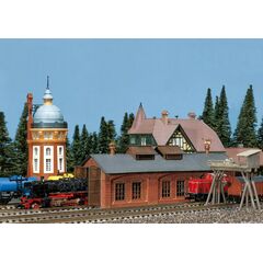 Remise à locomotives 1-stand