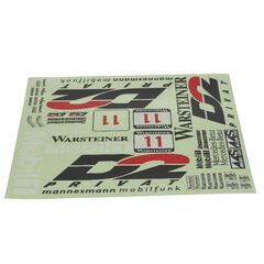 MERCEDES BENZ CLK-GTR DECAL