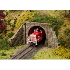 Portail de tunnel pour vapeur 1 voie